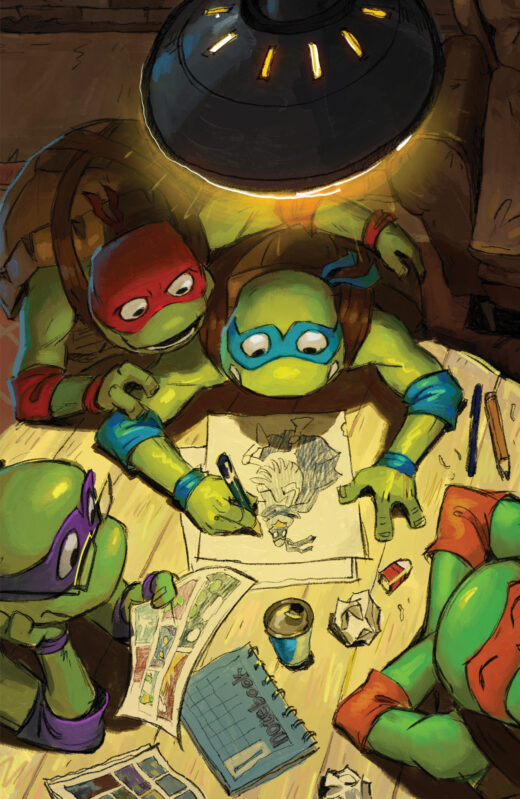 Tales of the Teenage Mutant Ninja Turtles: Coastal Chaos #3 Variant RI (10) (Chalky Wong Hobby Set Full Art)