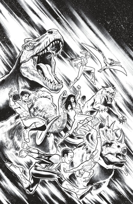 Mighty Morphin Power Rangers (2026) #6 H 1:25 INCV Variant (Full Art, Campana)