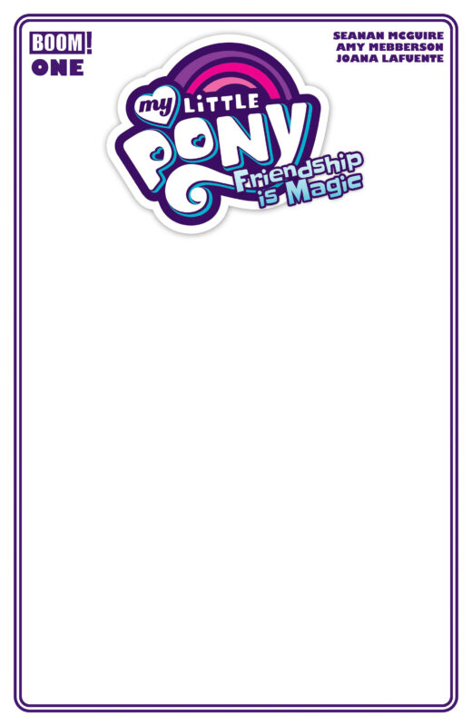 My Little Pony: Friendship is Magic (2026) #1 D Blank Sketch Variant