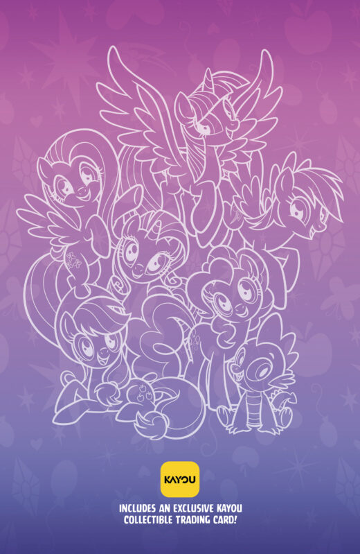 My Little Pony: Friendship is Magic (2026) #1 E Polybagged Collectible Card Variant (Dressed, Fleecs)