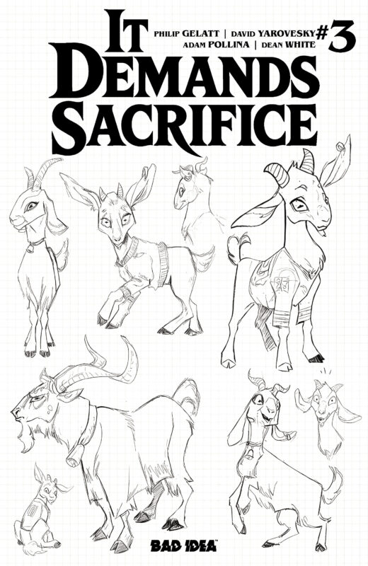 IT DEMANDS SACRIFICE #3 (OF 4) CVR C ADAM POLLINA DESIGN VAR