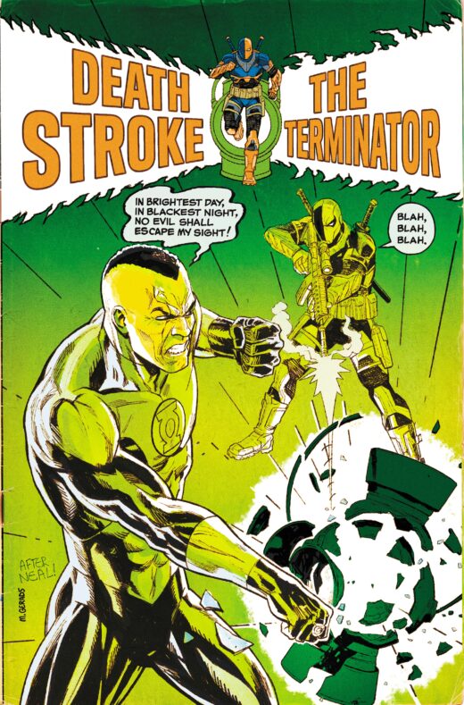 DEATHSTROKE THE TERMINATOR #10 CVR B MITCH GERADS CARD STOCK VAR