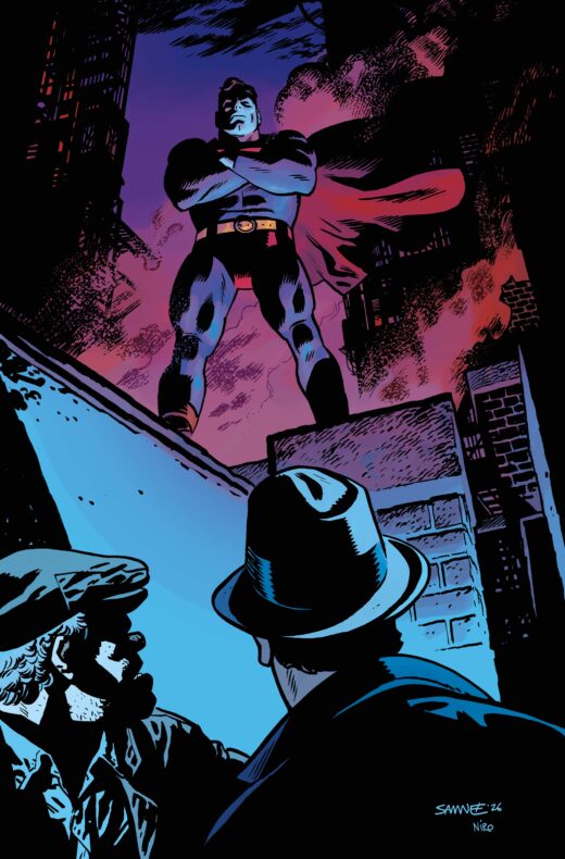 SUPERMAN THE STRANGER #4 (OF 6) CVR B CHRIS SAMNEE CARD STOCK VAR (MR)