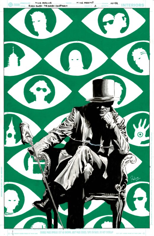 BLACK TOWER THE RAVEN CONSPIRACY #5 (OF 6) CVR A MIKE PERKINS (MR)