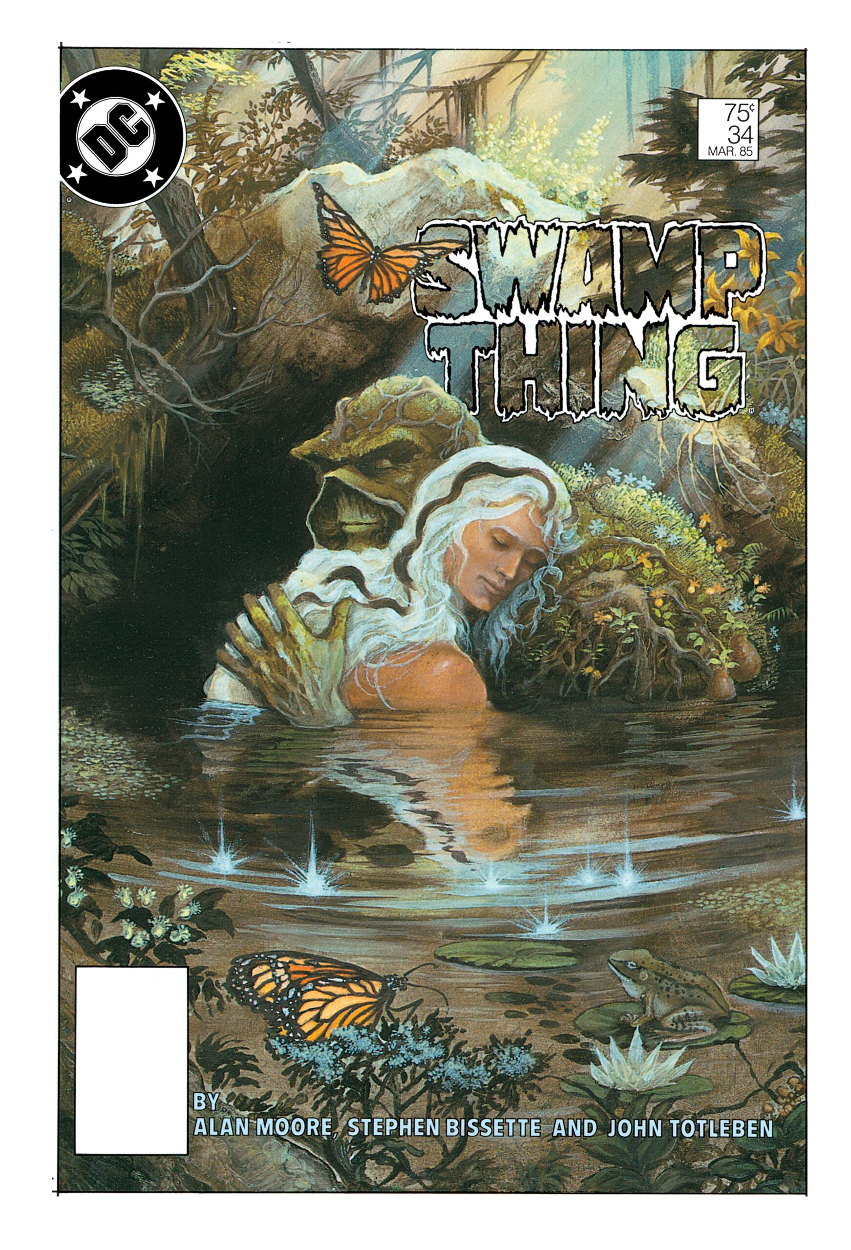 SWAMP THING #34 FACSIMILE EDITION CVR A STEPHEN BISSETTE & JOHN TOTLEBEN