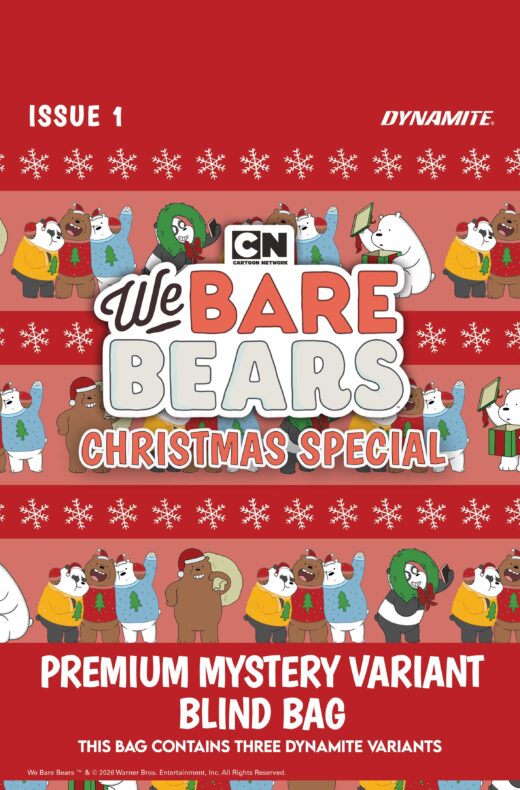 WE BARE BEARS CHRISTMAS SPECIAL #1 (ONE SHOT) CVR G PREMIUM MYSTERY BLIND BAG VAR