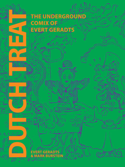 DUTCH TREAT HC THE UNDERGROUND COMIX OF EVERT GERADTS (MR)