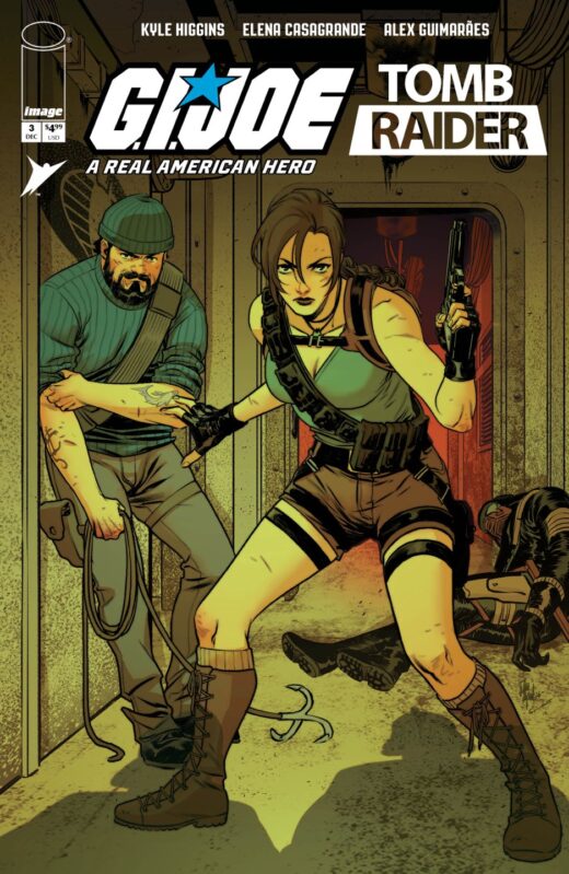 GI JOE A REAL AMERICAN HERO TOMB RAIDER #3 (OF 5) CVR A ELENA CASAGRANDE & ALEX GUIMARAES