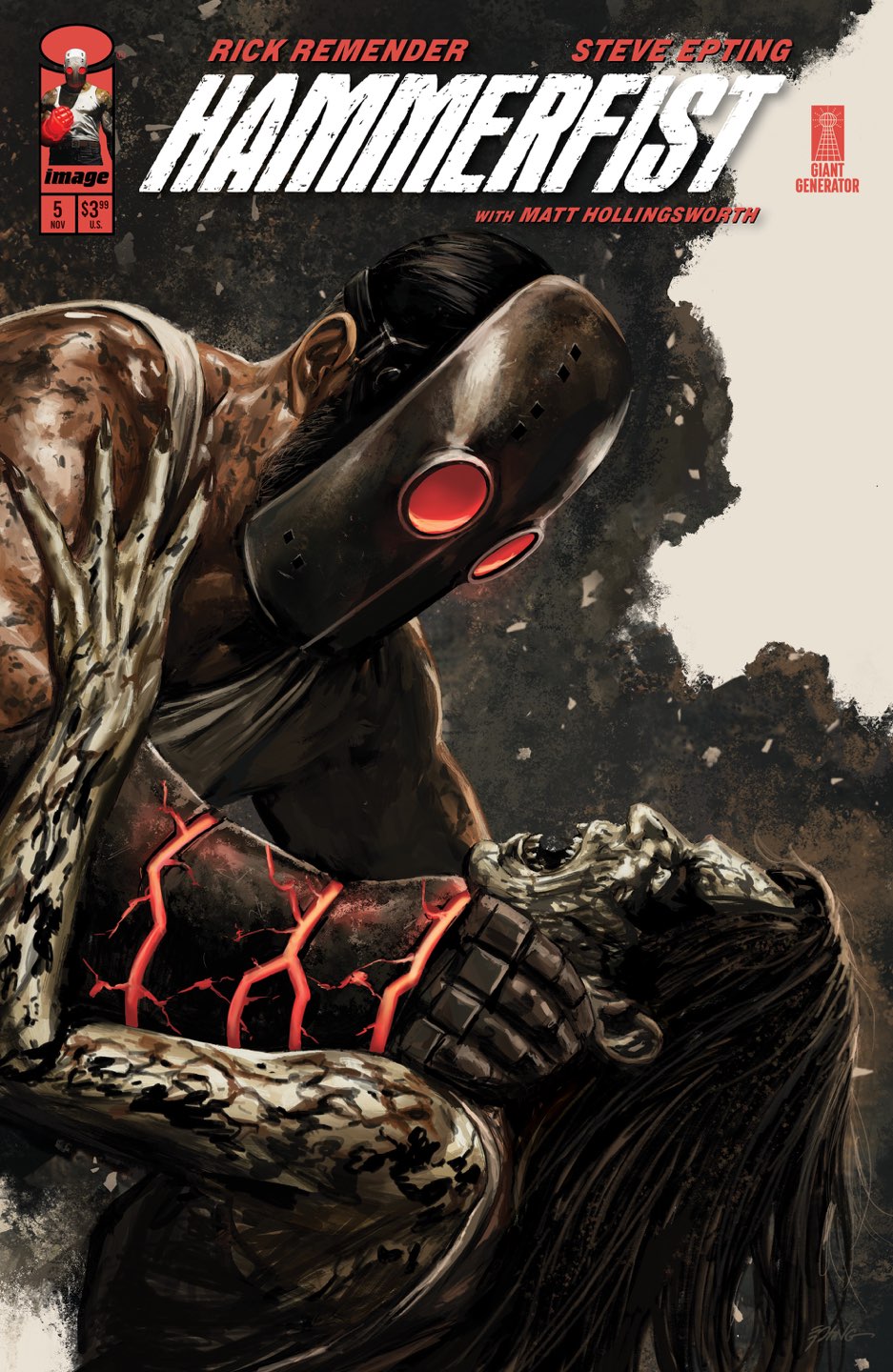HAMMERFIST #5 CVR A STEVE EPTING & MATT HOLLINGSWORTH (MR)