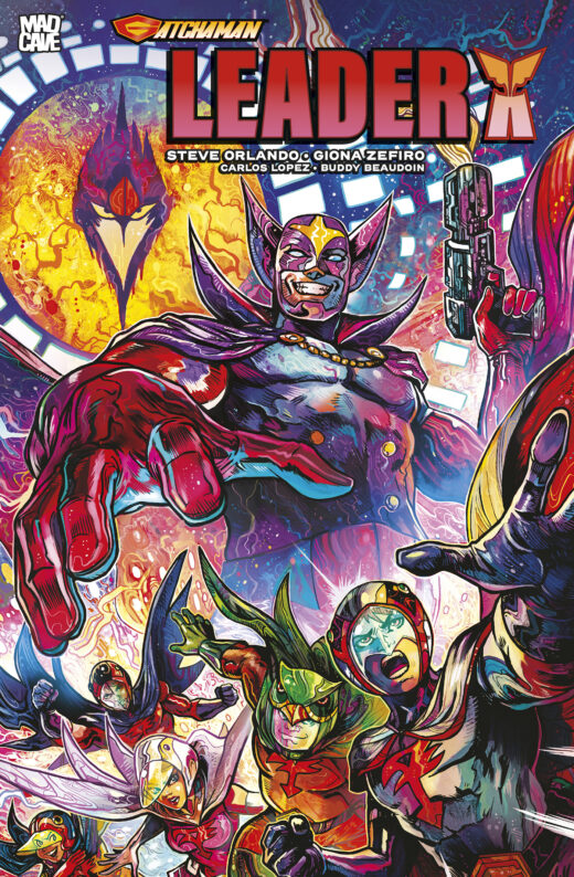 GATCHAMAN LEADER X (ONE-SHOT) CVR A VINCENZO RICCARDI