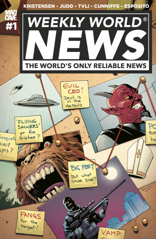 WEEKLY WORLD NEWS #1 (OF 6) CVR C DECLAN SHALVEY VAR