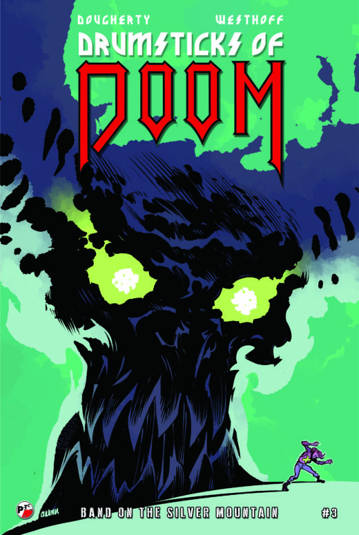 DRUMSTICKS OF DOOM BAND ON THE SILVER MOUNTAIN #3 (OF 3) CVR A BRIAN CHURILLA
