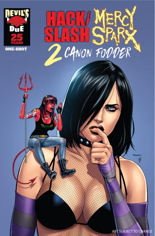 HACK SLASH MERCY SPARX CANON FODDER #1 (ONE SHOT) CVR C MATT MERHOFF VAR (MR)