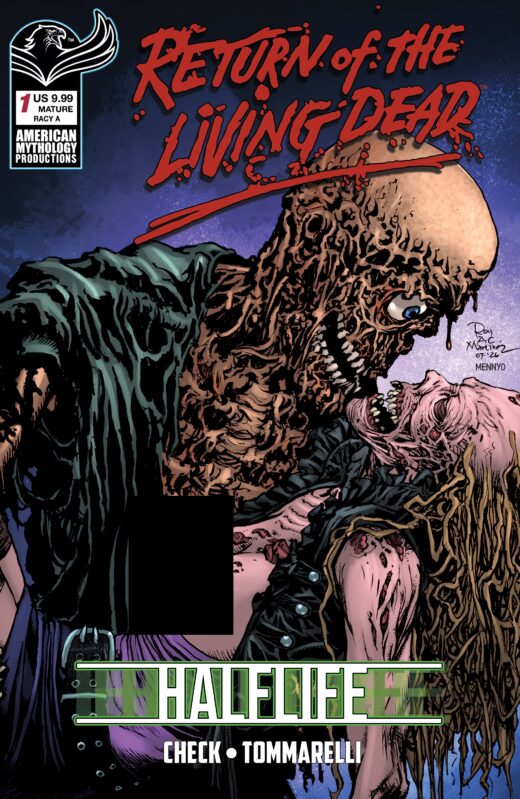 RETURN LIVING DEAD HALFLIFE #1 CVR G RICHARD BONK RISQUE VAR (MR)