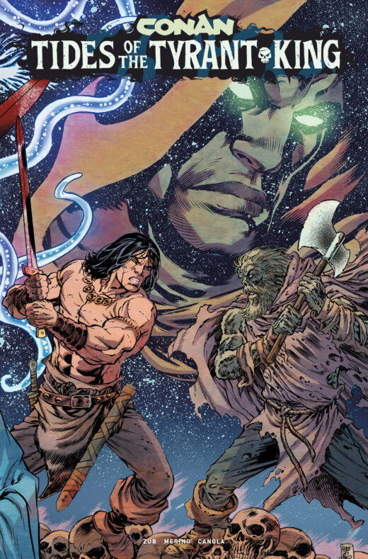 CONAN THE BARBARIAN TIDES OF THE TYRANT KING #4 (OF 4) CVR B JESUS MERINO VAR (MR)