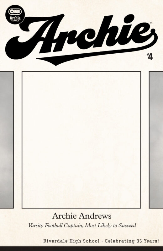 Archie #4 Cover F Riverdale Yearbook Blank Sketch Var