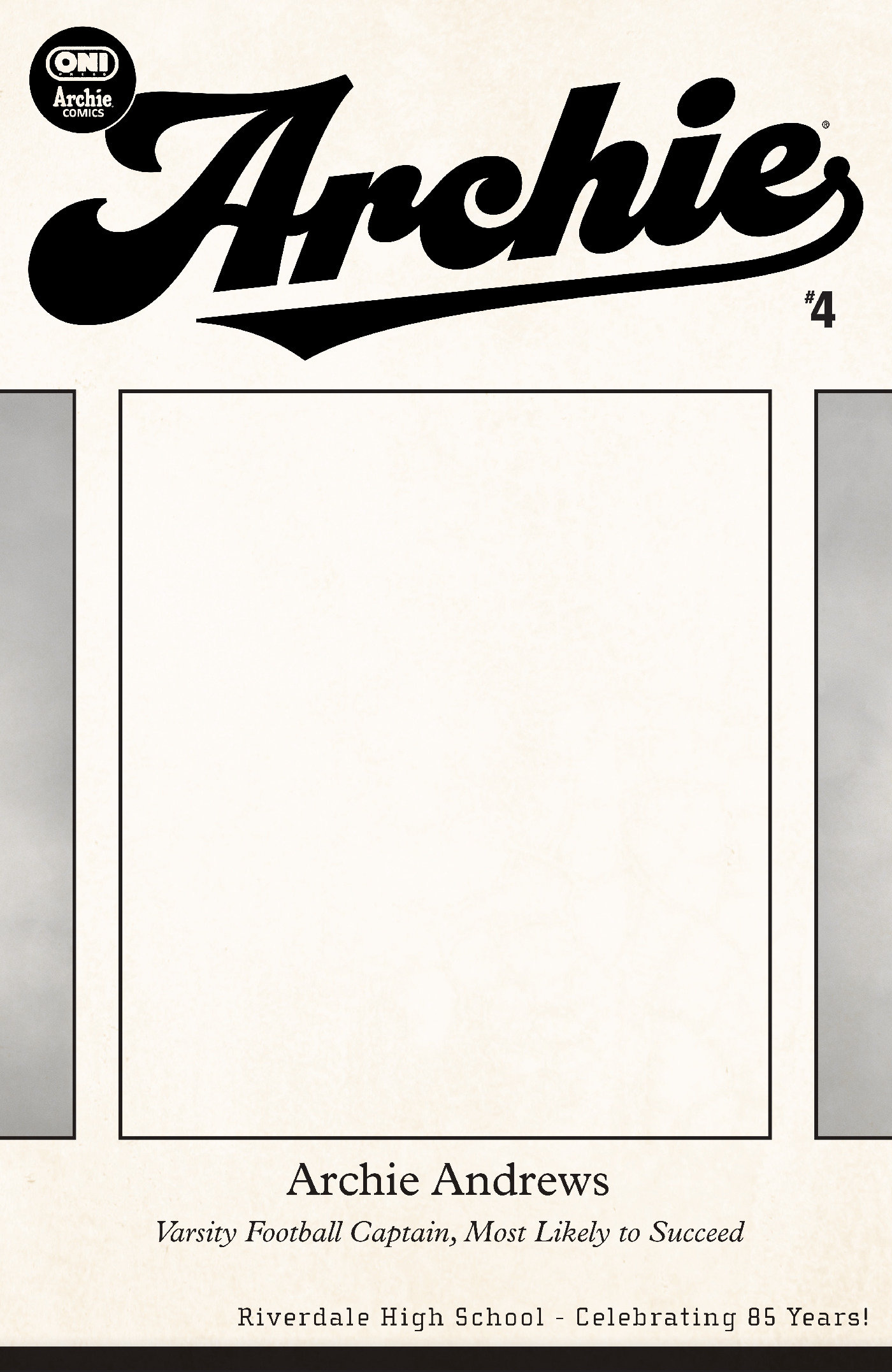 Archie #4 Cover F Riverdale Yearbook Blank Sketch Var
