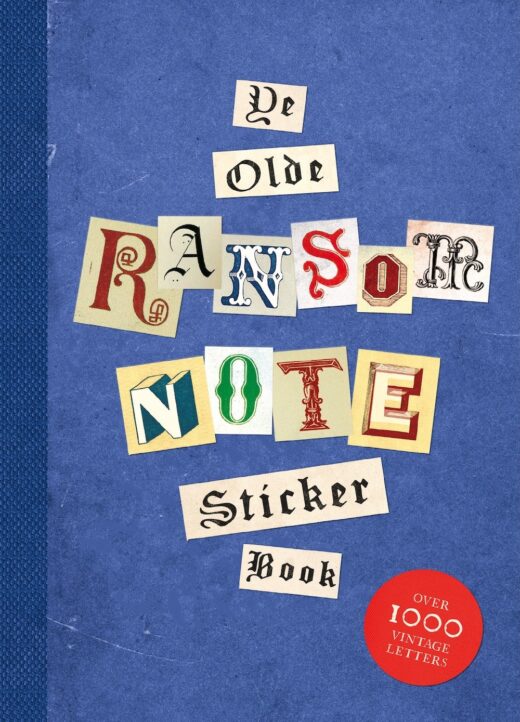 YE OLDE RANSOM NOTE STICKER BOOK TP