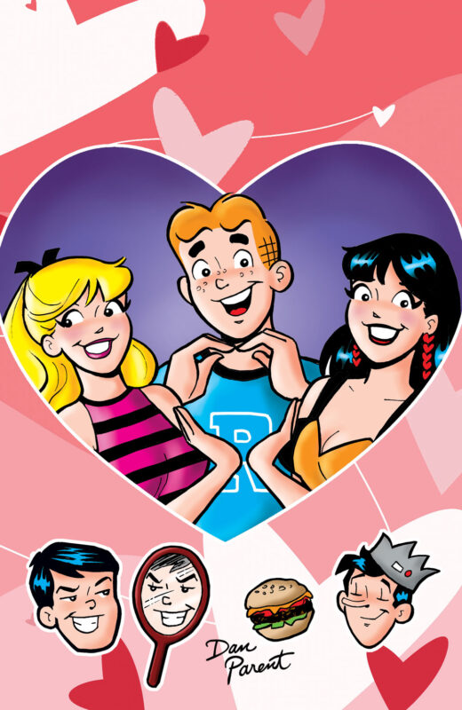 BETTY AND VERONICAS VALENTINES SPECTACULAR (ONE SHOT) CVR D DAN PARENT FOIL FULL ART VAR