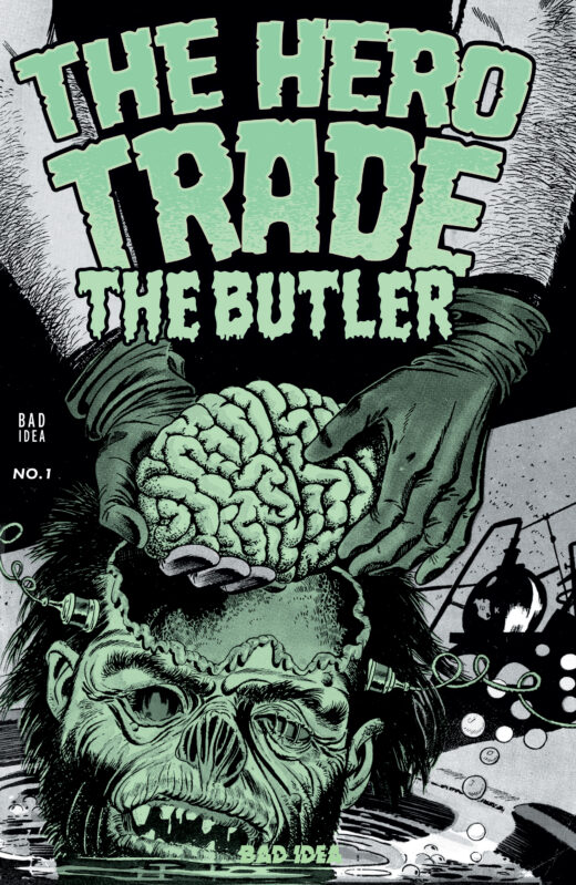 HERO TRADE THE BUTLER #1 (ONE SHOT) CVR F BERNARD BAILY GLOW-IN-THE-DARK OLD MASTERS VAR