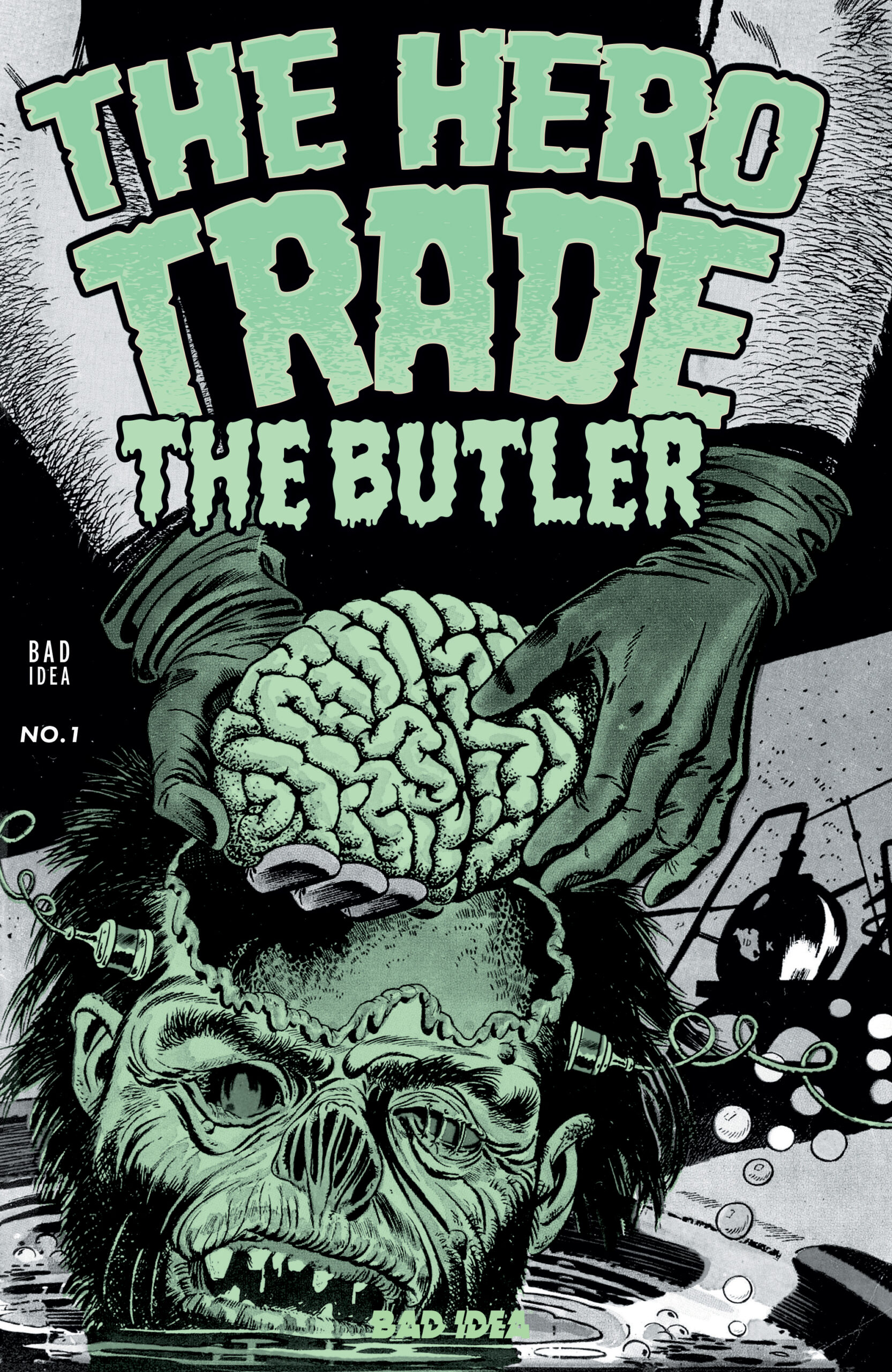 HERO TRADE THE BUTLER #1 (ONE SHOT) CVR F BERNARD BAILY GLOW-IN-THE-DARK OLD MASTERS VAR