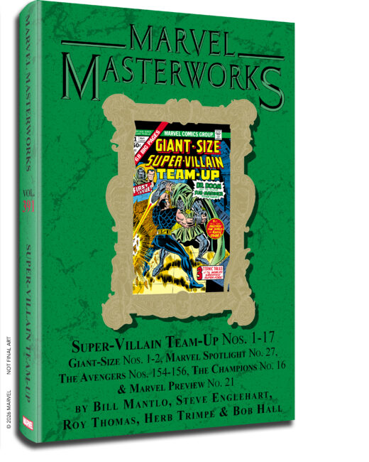 MARVEL MASTERWORKS SUPER-VILLAIN TEAM-UP HC VOL 01 RON WILSON DIRECT MARKET EDITION CVR