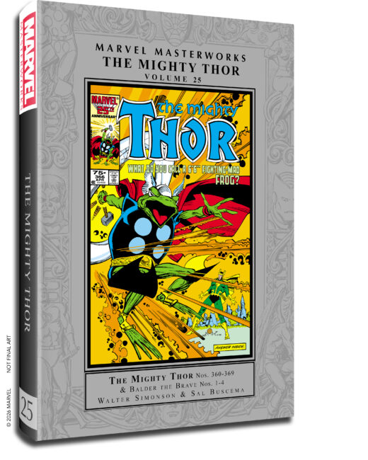 MARVEL MASTERWORKS THE MIGHTY THOR HC VOL 25 WALTER SIMIONSON REGULAR EDITION