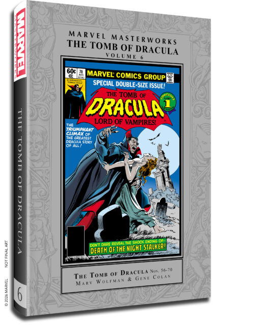MARVEL MASTERWORKS TOMB OF DRACULA HC VOL 06 GENE COLAN REGULAR EDITION