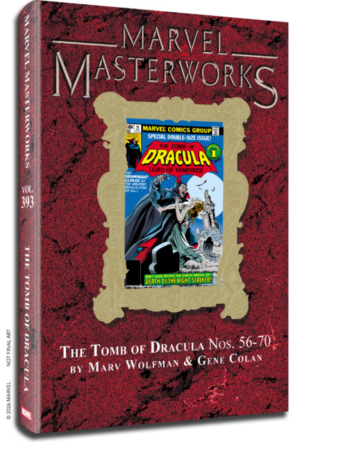MARVEL MASTERWORKS TOMB OF DRACULA HC VOL 06 GENE COLAN DIRECT MARKET EDITION CVR