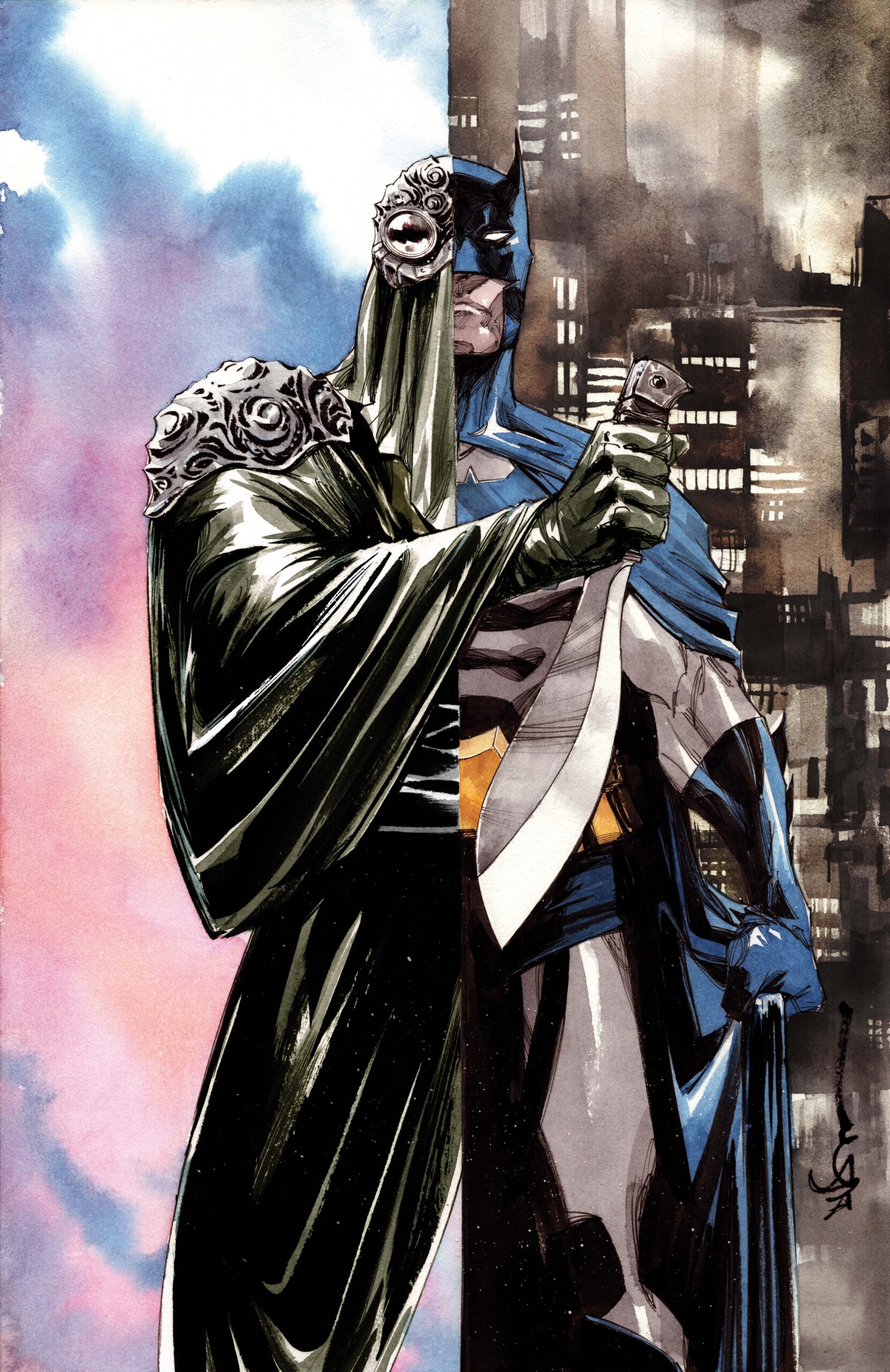 BATMAN #17 CVR B DUSTIN NGUYEN CARD STOCK VAR