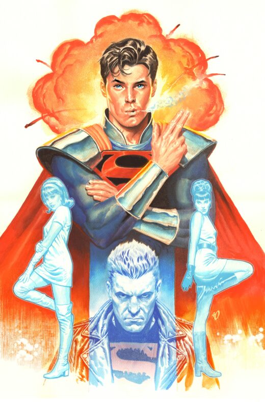 SUPERBOY-PRIME SPECIAL #1 (ONE SHOT) CVR D ARIEL OLIVETTI CARD STOCK VAR