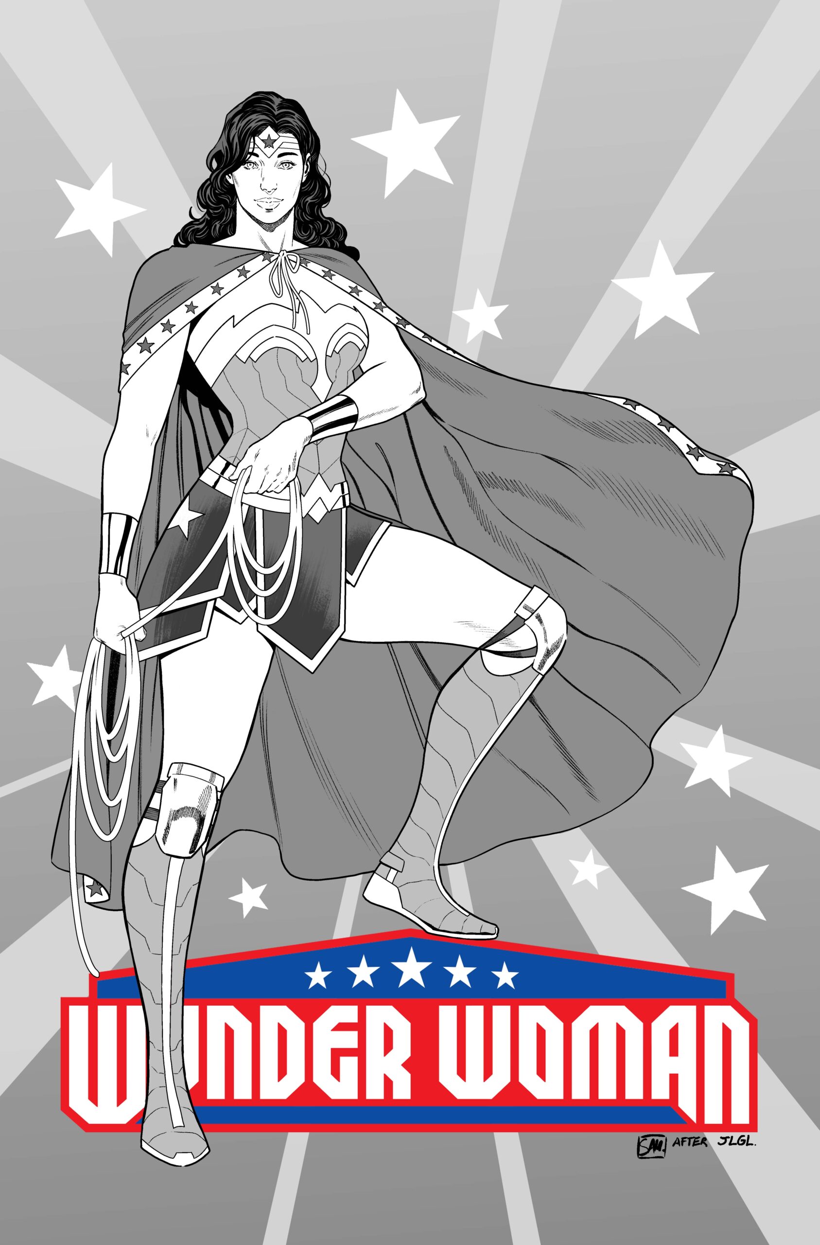 WONDER WOMAN #41 CVR B DANIEL SAMPERE CARD STOCK VAR