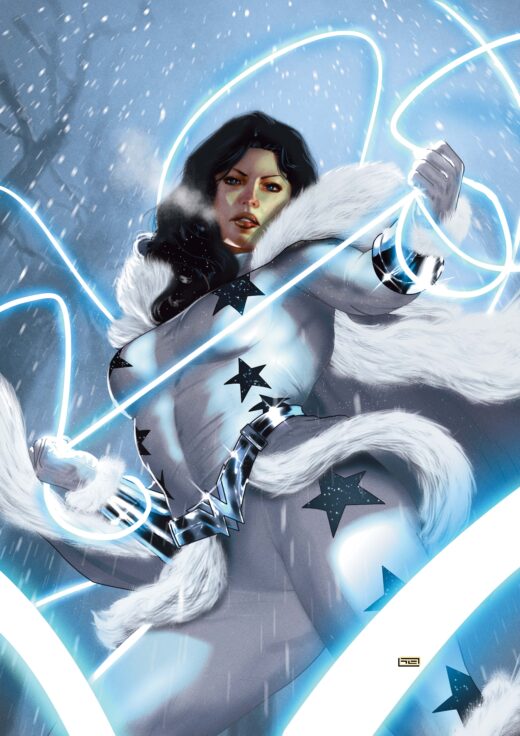 JUSTICE LEAGUE ARCTIC ATTACK SPECIAL #1 (ONE SHOT) CVR B TAURIN CLARKE CARD STOCK VAR