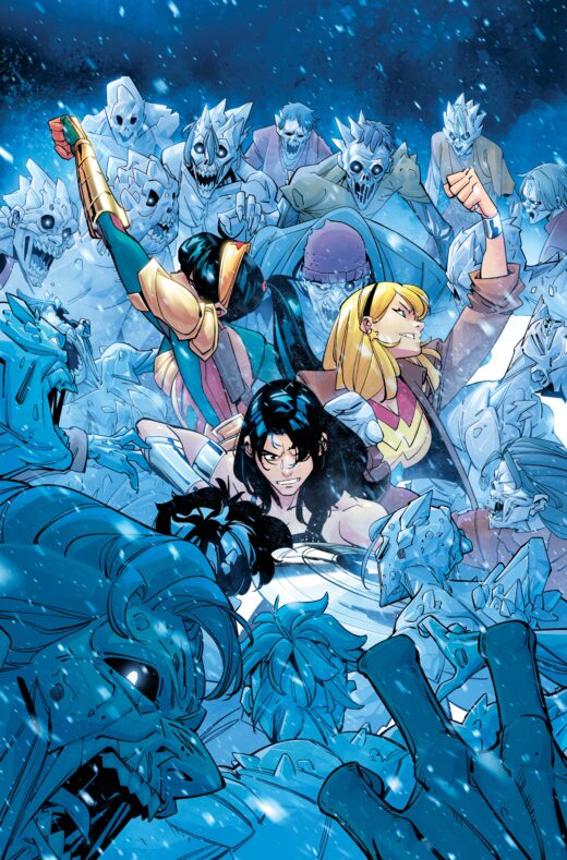 JUSTICE LEAGUE ARCTIC ATTACK SPECIAL #1 (ONE SHOT) CVR C DANIELE DI NICUOLO CARD STOCK VAR