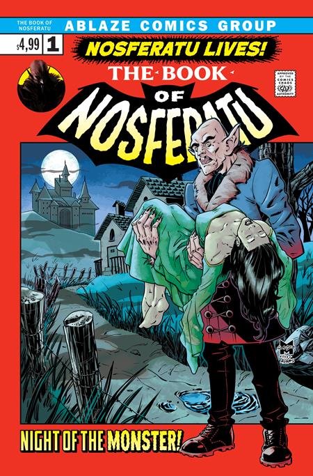 DF BOOK OF NOSFERATU #1 MATT GAUDIO HOMAGE VARIANT SIGNED BY MICHAEL MORECI (MR)