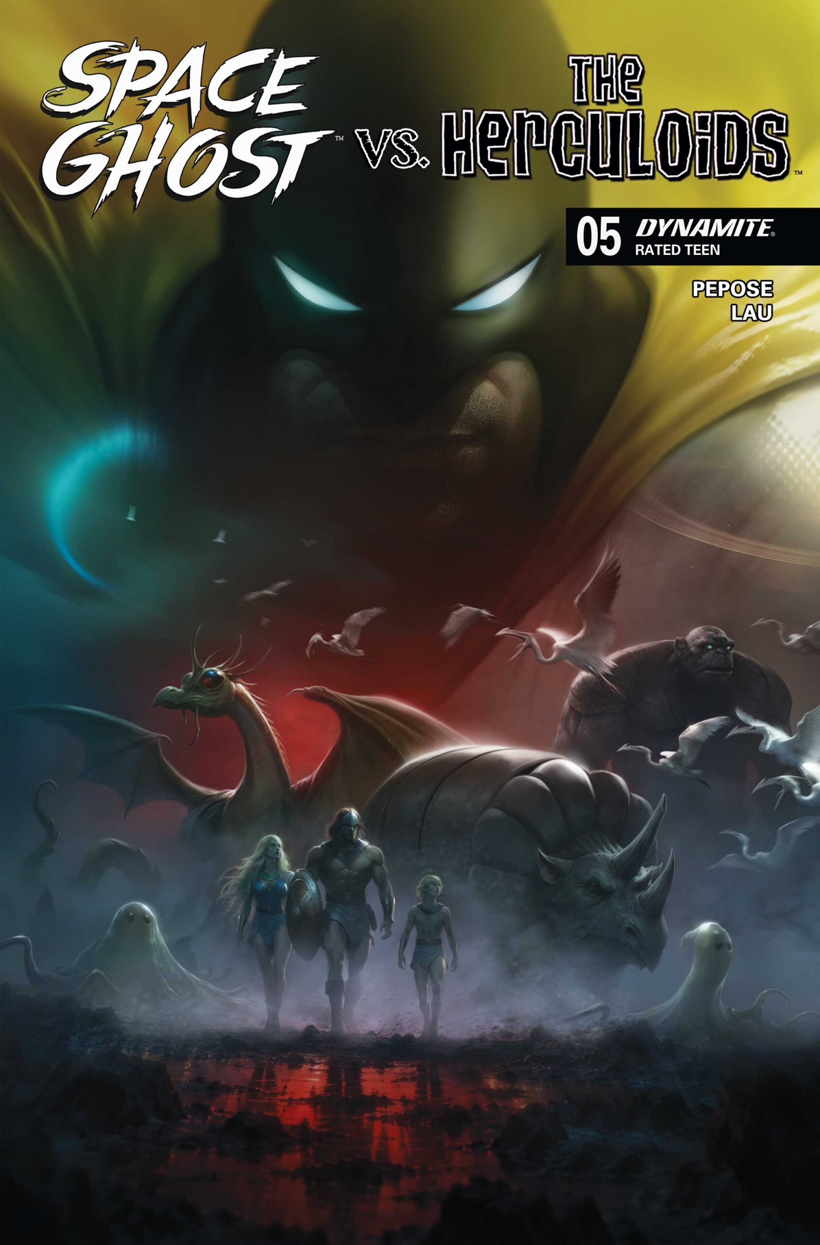 SPACE GHOST VS THE HERCULOIDS #5 CVR A FRANCESCO MATTINA