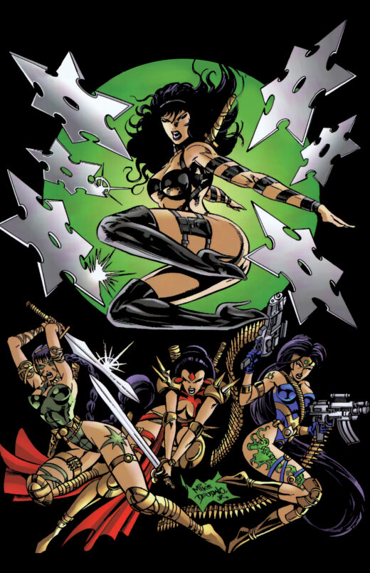 JADE WARRIORS #4 CVR C MIKE DEODATO SPARK IN THE DARK VAR