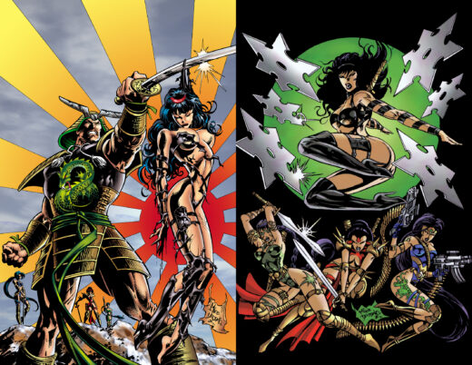 JADE WARRIORS #4 CVR D MIKE DEODATO HOLOFOIL FLIP COVER VAR