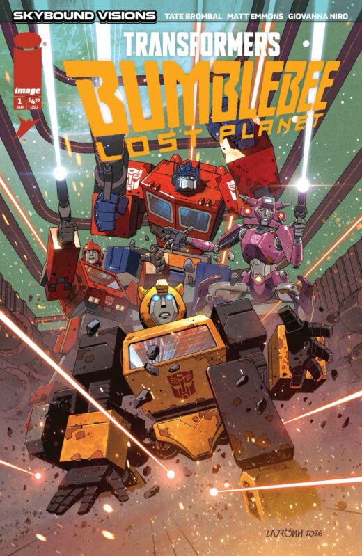TRANSFORMERS BUMBLEBEE LOST PLANET #1 (OF 6) CVR B LADRONN VAR
