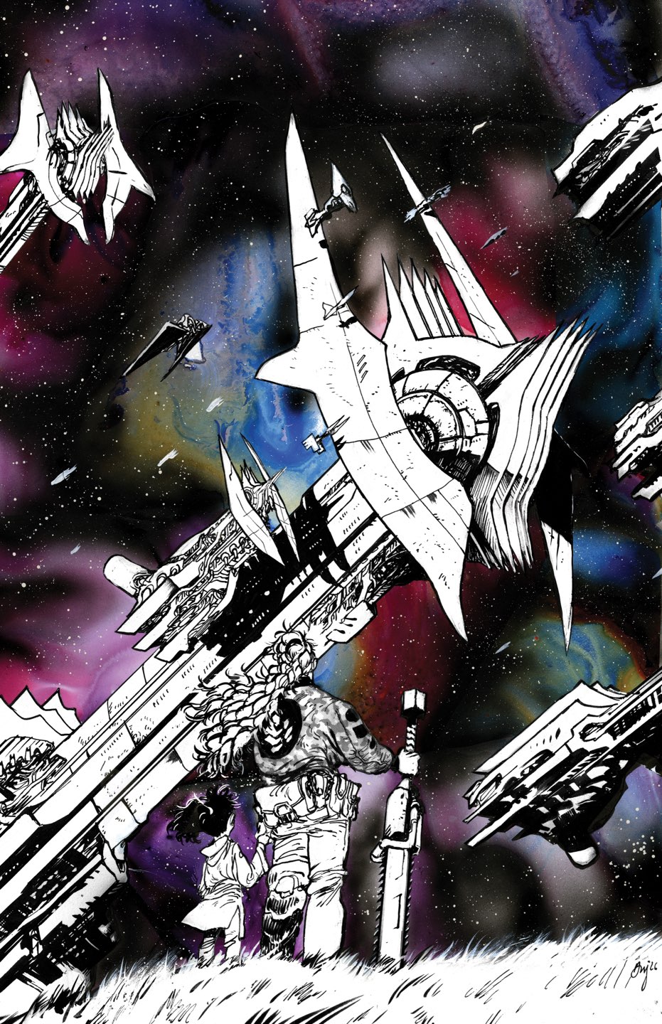 CHAINKATA #3 CVR D DANIEL WARREN JOHNSON RAW ART VAR