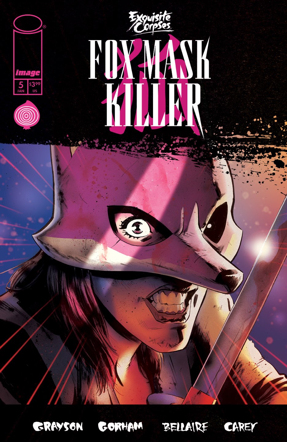 EXQUISITE CORPSES FOX MASK KILLER #5 (OF 5) CVR A ADAM GORHAM (MR)