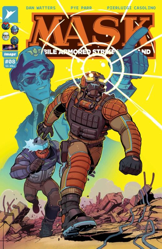 MASK #8 CVR B NICK BRADSHAW & JIM CHARALAMPIDIS VAR