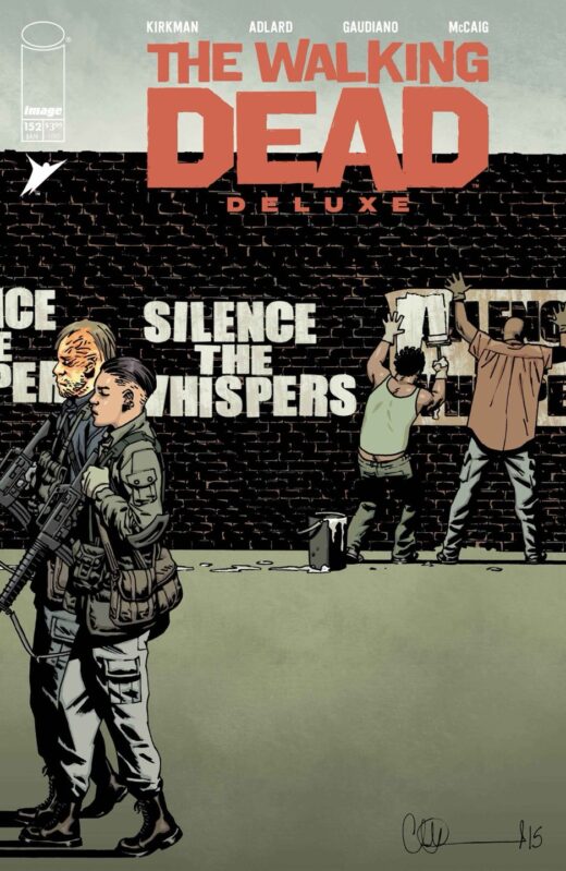 WALKING DEAD DELUXE #152 CVR B CHARLIE ADLARD & DAVE MCCAIG VAR (MR)