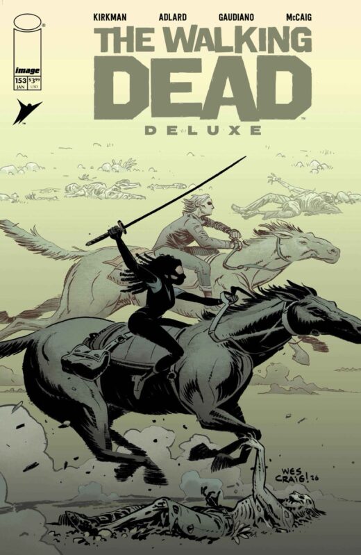 WALKING DEAD DELUXE #153 CVR C WES CRAIG & DAVE MCCAIG VAR (MR)