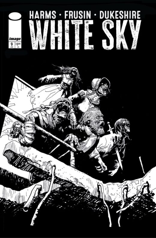 WHITE SKY #9 CVR B MARCELO FRUSIN B&W VAR (MR)