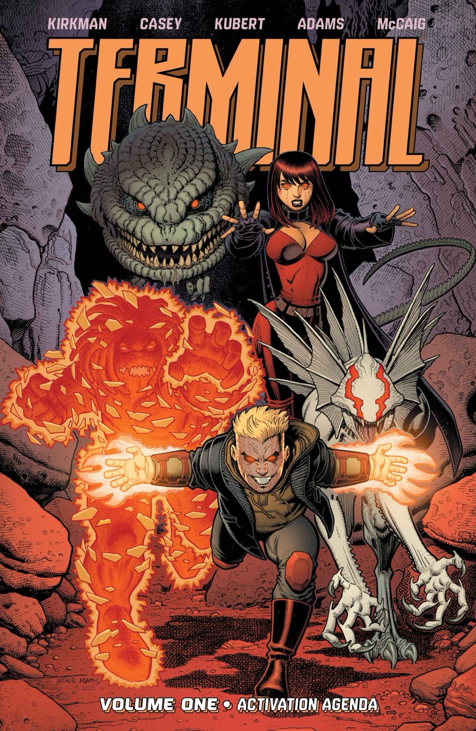 TERMINAL TP VOL 01 DIRECT MARKET EXCLUSIVE ARTHUR ADAMS & DAVE MCCAIG CVR (MR)