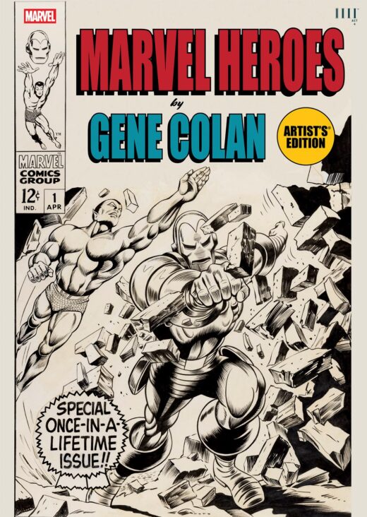MARVEL HEROES BY GENE COLAN ARTISTS EDITION HC GENE COLAN