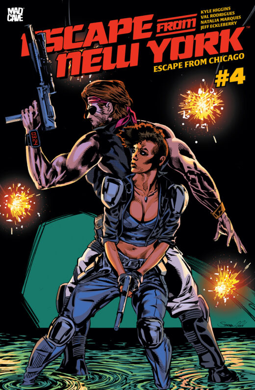 ESCAPE FROM NEW YORK ESCAPE FROM CHICAGO #4 CVR A STEPHEN MOONEY