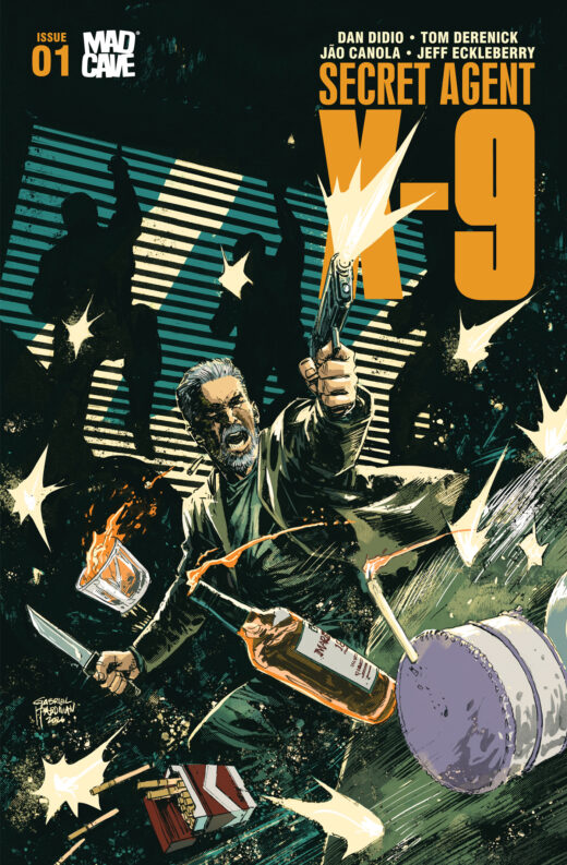 SECRET AGENT X9 #1 CVR D GABRIEL HARDMAN VAR