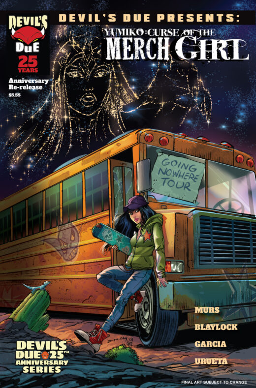 DEVILS DUE PRESENTS YUMIKO CURSE OF THE MERCH GIRL (ONE SHOT) CVR A TIM SEELEY